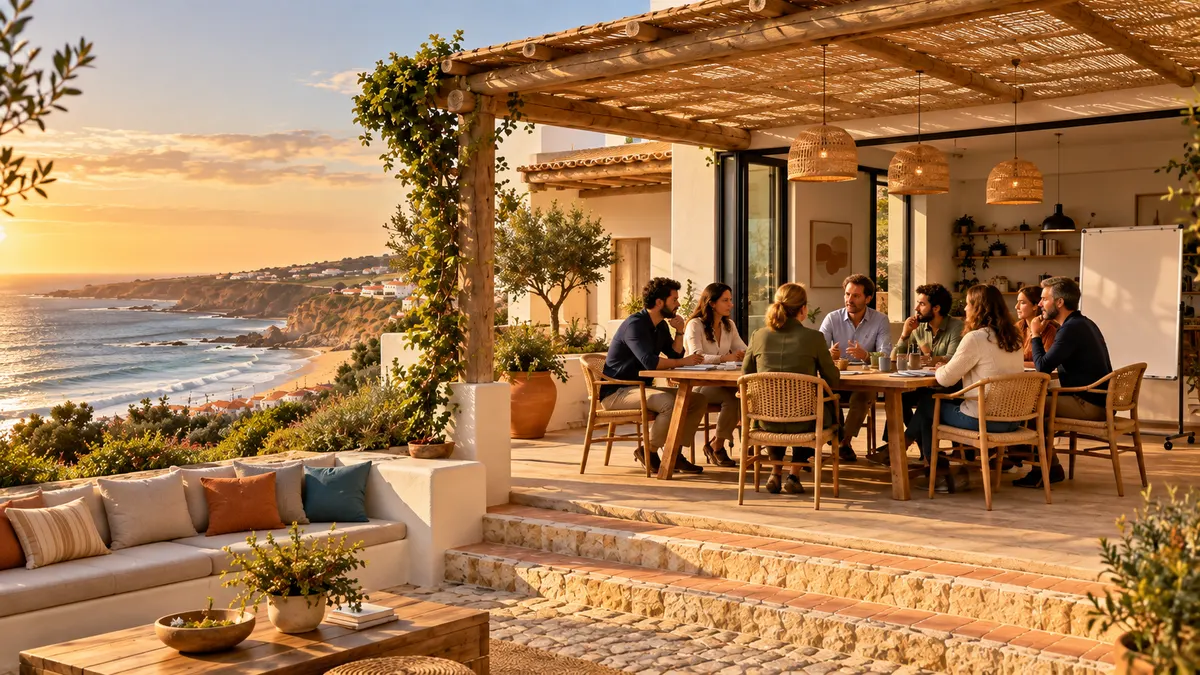 WorkAway: Outdoor strategy terrace