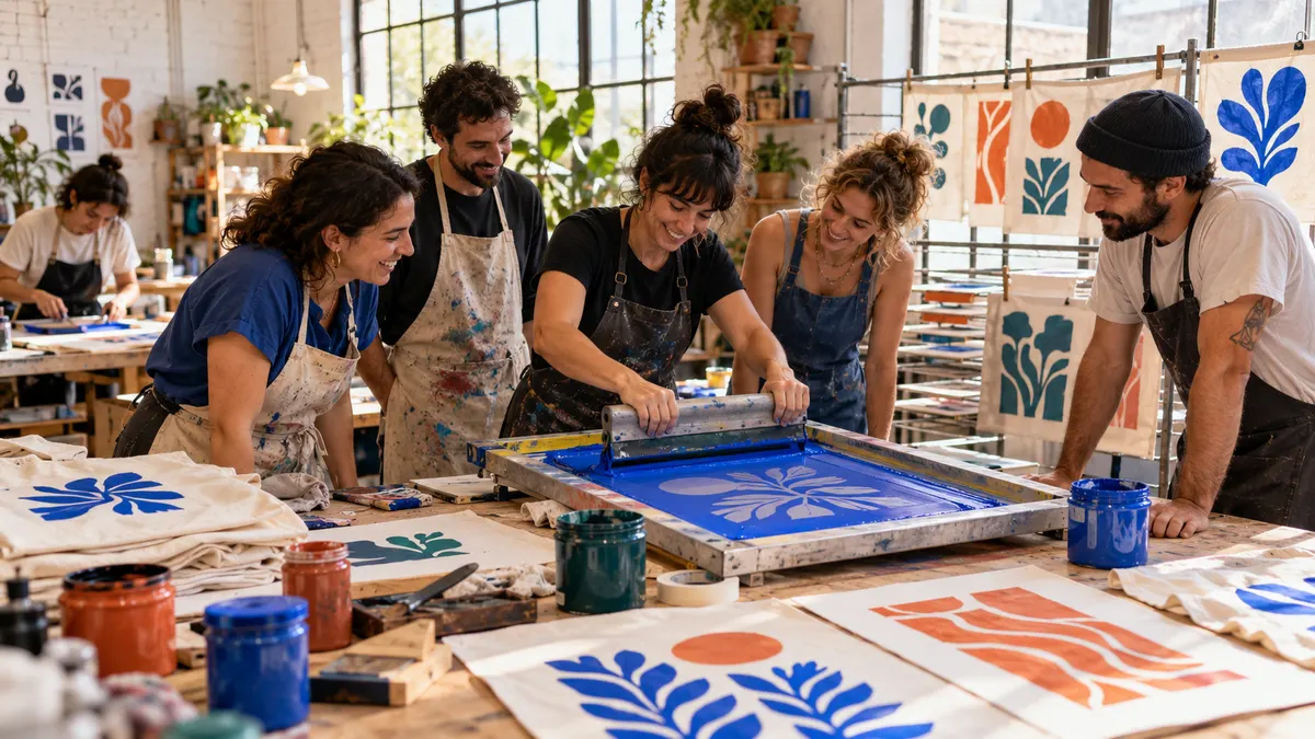 WorkshopHouse: Private printmaking class