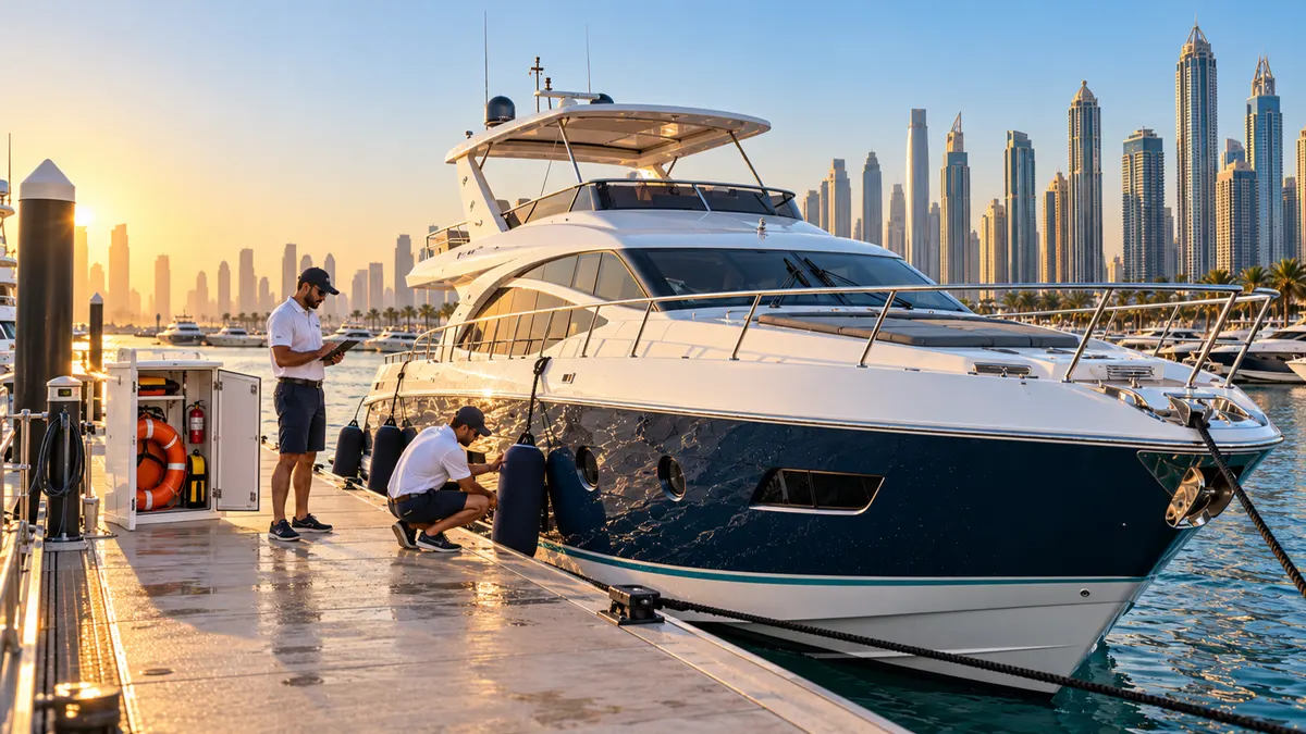 YachtDay: Return inspection