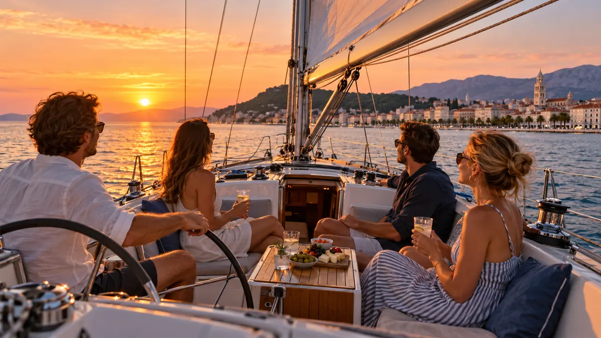 YachtEscape: Sunset sail